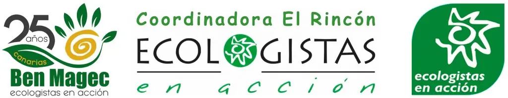 Logos de Ben Magec, Cerea y Ecologistas en Acción